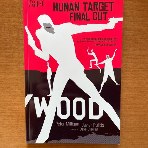 Human Target Final Cut signed by Peter Milligan like new