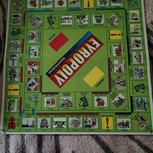 Europoly luxury used board game