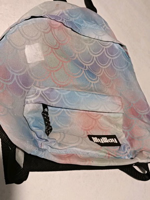 Small children's backpack used