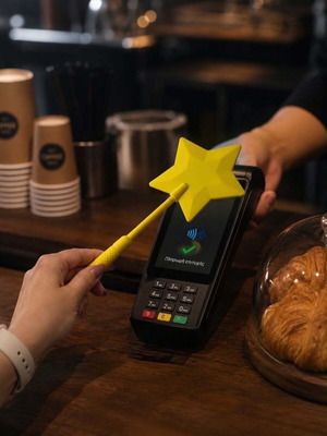 Magic StarTap 3D printed ραβδί ανέπαφων πληρωμών καινούργιο