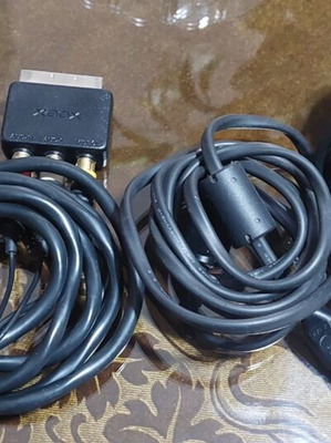 Xbox Original console with controller, power supply and AV cable