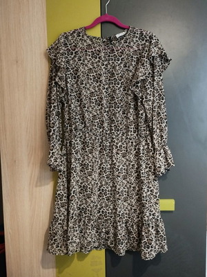 VRS φόρεμα γυναικείο animal print μεταχειρισμένο, μέγεθος M/L