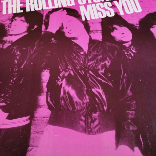 Rolling Stones Miss You 12" ροζ βινύλιο καινούργιο single