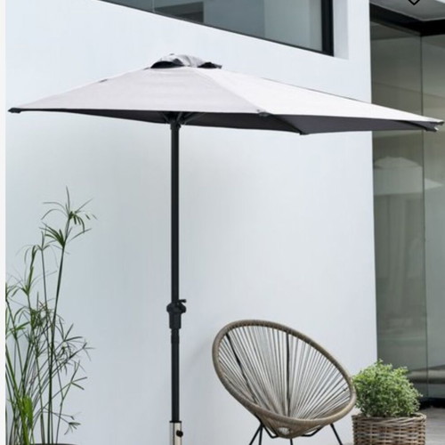 Jusk Balcony and Garden Umbrella with Cover, New, 270x135 cm