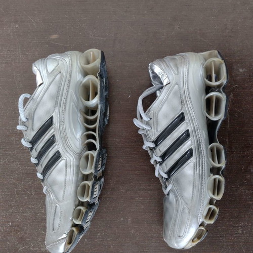 Adidas Bounce N 45 used athletic collectible reconstructed