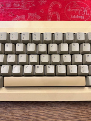 Apple Keyboard AZERTY για Macintosh 128k 512k Mac Plus M0110F μεταχειρισμένο