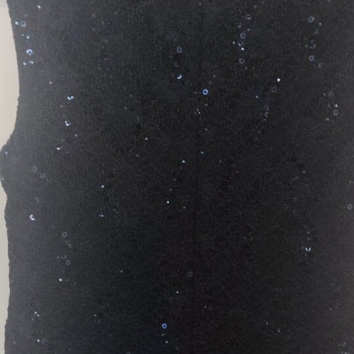 R&M Richards dress petite 8P black and blue