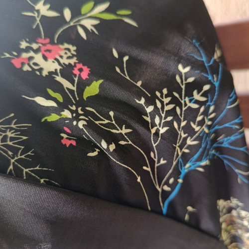 Miss Good dress with floral print black size XL/XXL like new