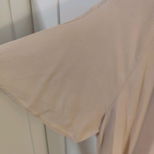 ZARA dress size L like linen, beige color, almost unused