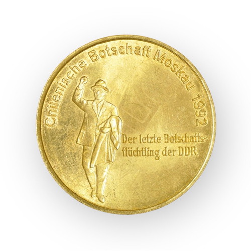 Erich Honecker DDR commemorative token like new