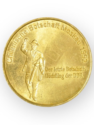 Erich Honecker DDR commemorative token like new