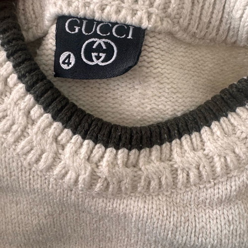 Gucci kid pullover used, size Y4, height 104 cm