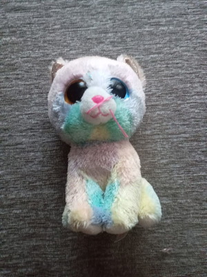Ty Beanie Boos Heather παστέλ γατάκι λούτρινο 15εκ