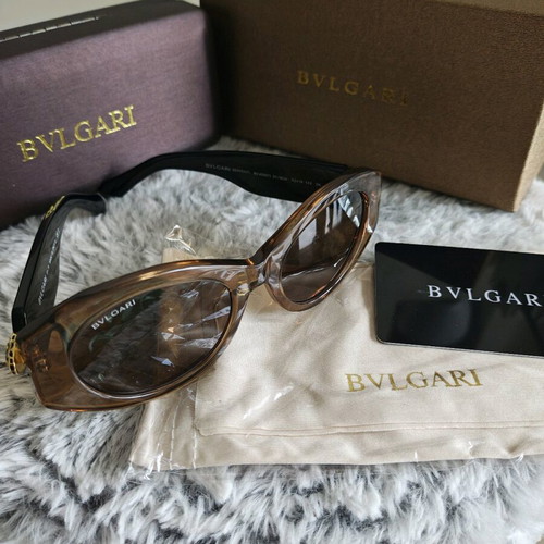 Bulgari Serpenti Forever Oval BV40007I new black and gold sunglasses