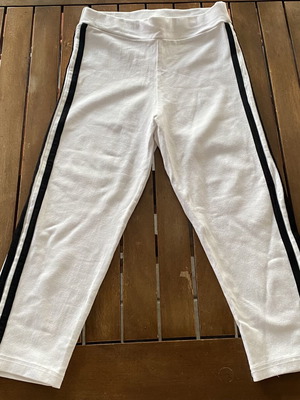 Women's Athletic Leggings like new, size S-M, black and white