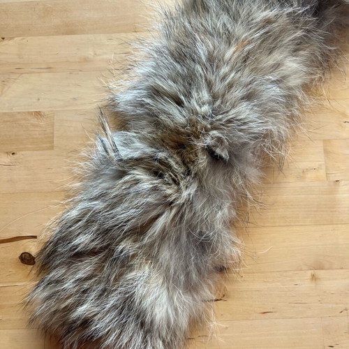 Natural fur collar like new