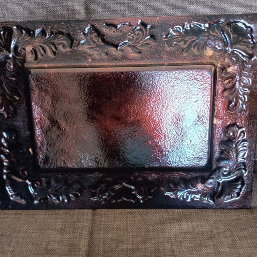 Glass decorative tray