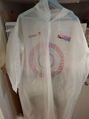 Waterproof souvenir jacket Rome Half Marathon 2025