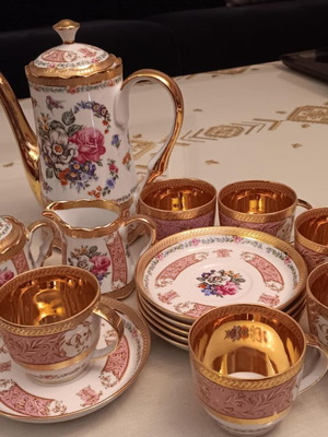 limoges, quality royal  αχρησιμοποιητο σετ τσαγιου