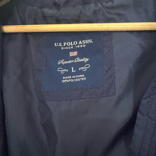 Us Pollo Assn Puffer Coat σαν καινούργιο, μπλε, μέγεθος L