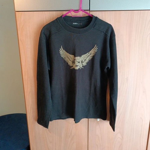 Men's knitted sweater black size M used