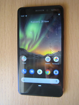 Nokia 6.1 (TA-1043) DS smartphone σαν καινούργιο, 32GB, Android Oreo