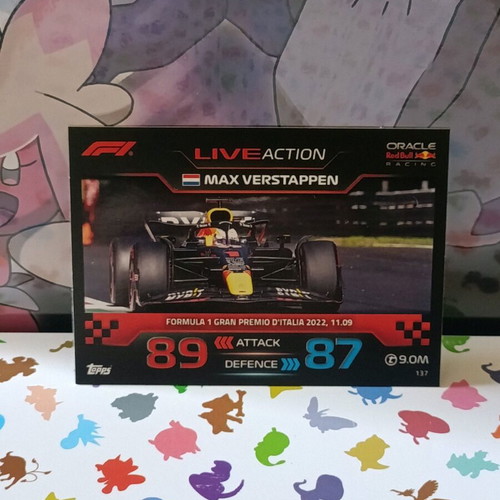 Redbull Topps Turbo Attax F1 2023 card like new