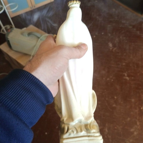 Ceramic statuette of Virgin Mary new
