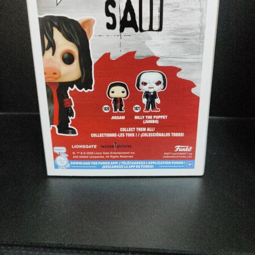 Funko Pop Saw 1820 Jigsaw Chase like new