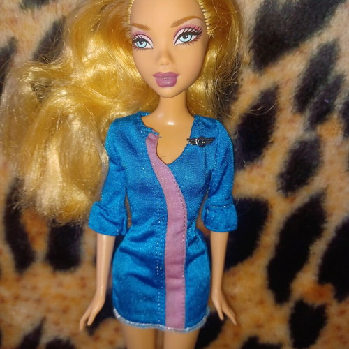 My Scene Kennedy Bling Bling doll used with Barbie dress