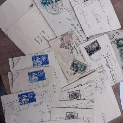 First Day Covers used with first day postmark for exploration