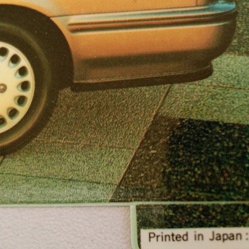 Honda Accord car sticker used, 90s vintage