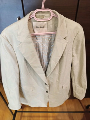 Mos Mosh long blazer new, size XL, beige