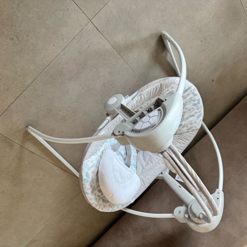 Ingenuity Comfort 2 go Portable Swing cradle like new, blue gray