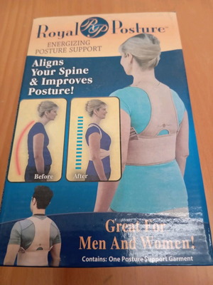 Royal Posture Back Brace L/XL New
