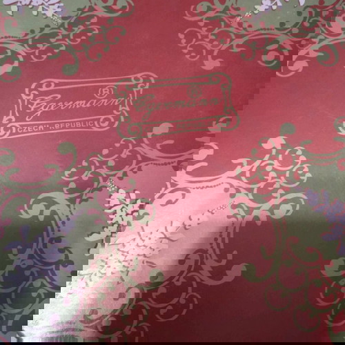 Σετ χειροποίητου κρυστάλλου Egermann καινούργιο, κανάτα και 6 ποτήρια