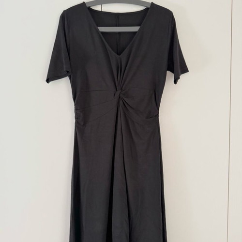 Mini dress new, black, short-sleeve, size M