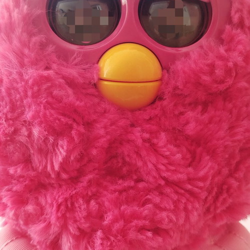 Furby pink fuchsia used, functional