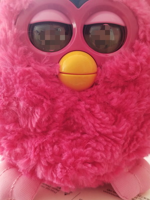 Furby ροζ φούξια μεταχειρισμένο, λειτουργικό