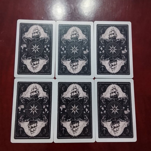 Playing cards with world landmarks