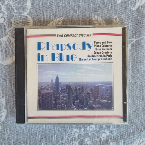 George Gershwin Rhapsody in Blue 2 CD set like new, classic