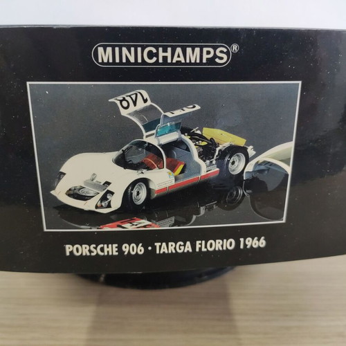 Minichamps Porsche 906 Targa Florio 1966 metal model scale 1:18 new