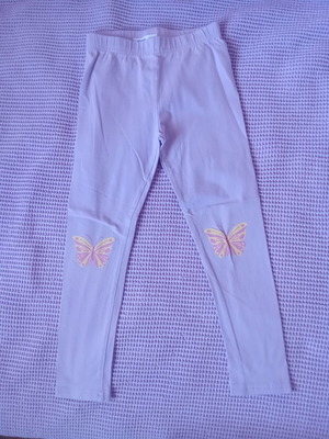 Sinsay purple leggings 116 cm