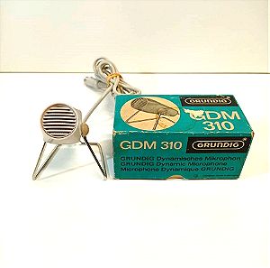 Μικρόφωνο GRUNDIG GDM 310 αρχών της δεκαετίας του '60.