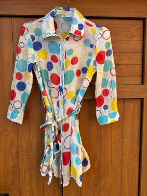 Туника от копринена смес Lucy Collection като ново, размер S, цветна