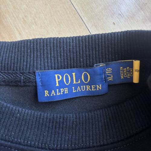 Ralph Lauren sweatshirt, black, XL