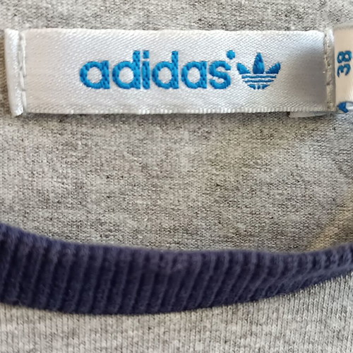 Adidas Originals T-shirt used, size 38, gray