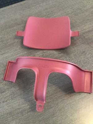 Stokke Tripp Trapp baby set μεταχειρισμένο βυσσινί/δαμασκίνι