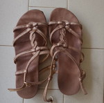Pink sandals used size 37