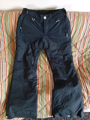 Roxy medium ski pants dark blue like new women's